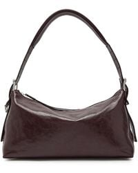 Lemaire - Belted Baguette Leather Shoulder Bag - Lyst