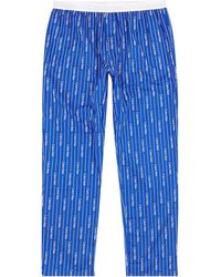 Calvin Klein - Logo-Print Stretch-Cotton Pyjama Trousers - Lyst
