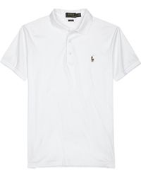Polo Ralph Lauren - Slim Pima Cotton Polo Shirt, Shirt, Split Side - Lyst