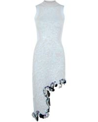 Ph5 - Lila Wavy Asymmetric Stretch-knit Dress - Lyst
