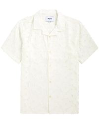 Wax London - Didcot Floral-Jacquard Shirt - Lyst