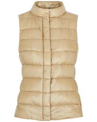 Herno - Giulia Quilted Shell Gilet - Lyst