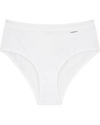 Chantelle - Comfort Ribbed Stretch-Cotton Briefs - Lyst