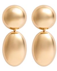 LIE STUDIO - The Klara 18kt -plated Drop Earrings - Lyst