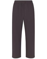 Skims - Straight-Leg Jersey Trousers - Lyst