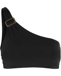 Max Mara - Chalisia One Shoulder Stretch-Polyamide Bikini Top - Lyst