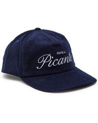 Picante - Fratelli Logo-Embroidered Corduroy Cap - Lyst