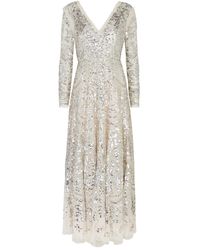 Needle & Thread - Chandelier Sequin-embellished Tulle Gown - Lyst