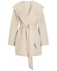 Varley - Edgemere Belted Wool-Blend Coat - Lyst