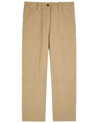 3.1 Phillip Lim - Straight-Leg Cotton-Blend Utility Trousers - Lyst