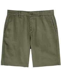 NN07 - Crown Linen Shorts - Lyst