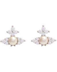 Vivienne Westwood - Feodora Embellished Orb Stud Earrings - Lyst