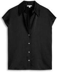 Vince - Silk-Satin Shirt - Lyst