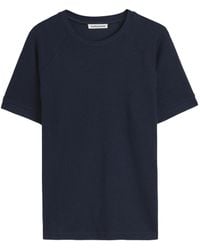 YMC - Marquee Waffle-Knit Cotton-Blend T-Shirt - Lyst