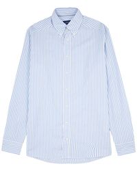 Eton - Piqué Cotton Oxford Shirt - Lyst