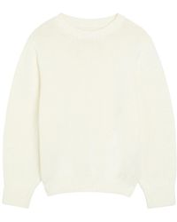 TOTEME - Knitted Cotton-Blend Jumper - Lyst