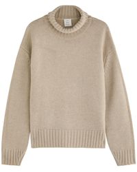 Almada Label - Nola Roll-Neck Wool-Blend Jumper - Lyst
