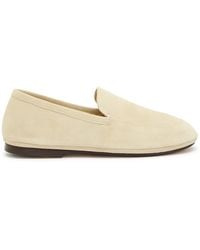 Lemaire - Suede Loafers - Lyst