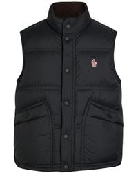 Moncler - Padded Shell Gilet - Lyst