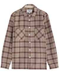 Wax London - Whiting Cotton-Blend Overshirt - Lyst