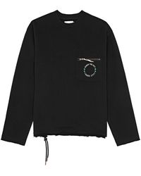 Honor The Gift - Logo-Embroidered Cotton Sweatshirt - Lyst