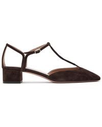 Aquazzura - Sorbonne 35 Suede Pumps - Lyst