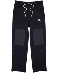 Moncler Genius - X Billionaire Boys Club Panelled Cotton Sweatpants - Lyst