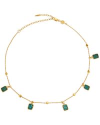 Missoma - Amazonite Lena 18Kt Vermeil Choker - Lyst