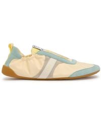 Chloé - Kick Panelled Nylon Sneakers - Lyst