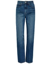 OSSOU - Noon Straight-Leg Denim Jeans - Lyst