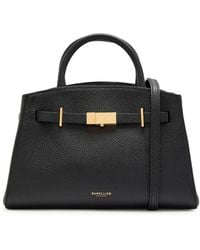DeMellier - The Small Hudson Grained Leather Top Handle Bag - Lyst