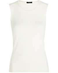 JOSEPH - Stretch-Silk Knit Tank - Lyst