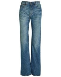 Chloé - Slim Straight-Leg Jeans - Lyst