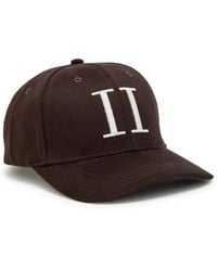 Les Deux - Encore Logo-Embroidered Faux Suede Cap - Lyst