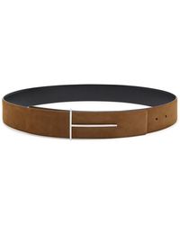 Tom Ford - Reversible Nubuck Belt - Lyst
