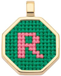 Maria Frering - Letter H Pendant-Plated Necklace - Lyst