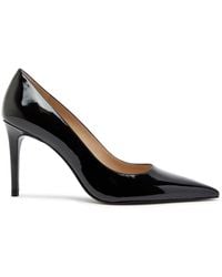 Stuart Weitzman - Stuart Power 85 Patent Leather Pumps - Lyst
