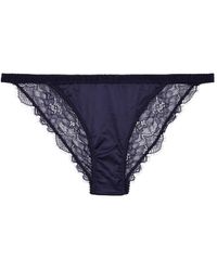 Love Stories - Wild Rose Panelled Lace Briefs - Lyst