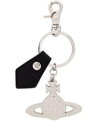 Vivienne Westwood - Hammered Orb Keyring - Lyst