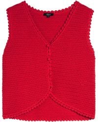 Rails - Calypso Knit Cotton Crop Top - Lyst