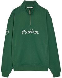 Malbon - Ridge Logo Hooded Stretch-Shell Anorak Jacket - Lyst