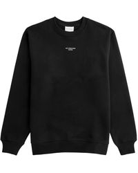 Drole de Monsieur - Logo-Print Cotton Sweatshirt - Lyst