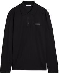 Givenchy - Logo-Appliquéd Piqué Cotton Polo Shirt - Lyst