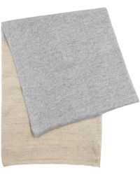 Inverni - Metallic Wool-Blend Scarf - Lyst