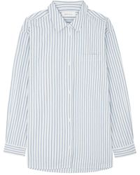 Skall Studio - Edgar Striped Cotton Shirt - Lyst