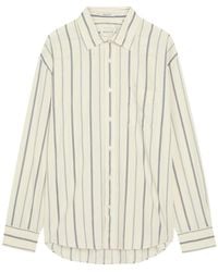 GANT - Striped Cotton-Poplin Shirt - Lyst