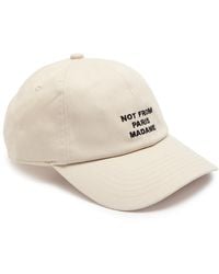 Drole de Monsieur - Nfpm Embroidered Cotton Cap - Lyst