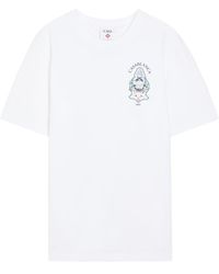 CASABLANCA - Hotel Printed Cotton T-Shirt - Lyst