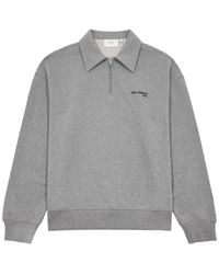 Axel Arigato - Remi Half-zip Cotton Sweatshirt - Lyst
