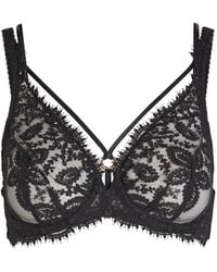 Simone Perele - Précieuse Floral-Embroidered Tulle Underwired Bra - Lyst